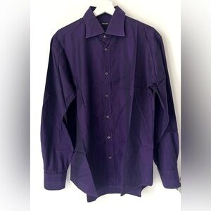 VERSACE CLASSIC Purple Men's Shirt